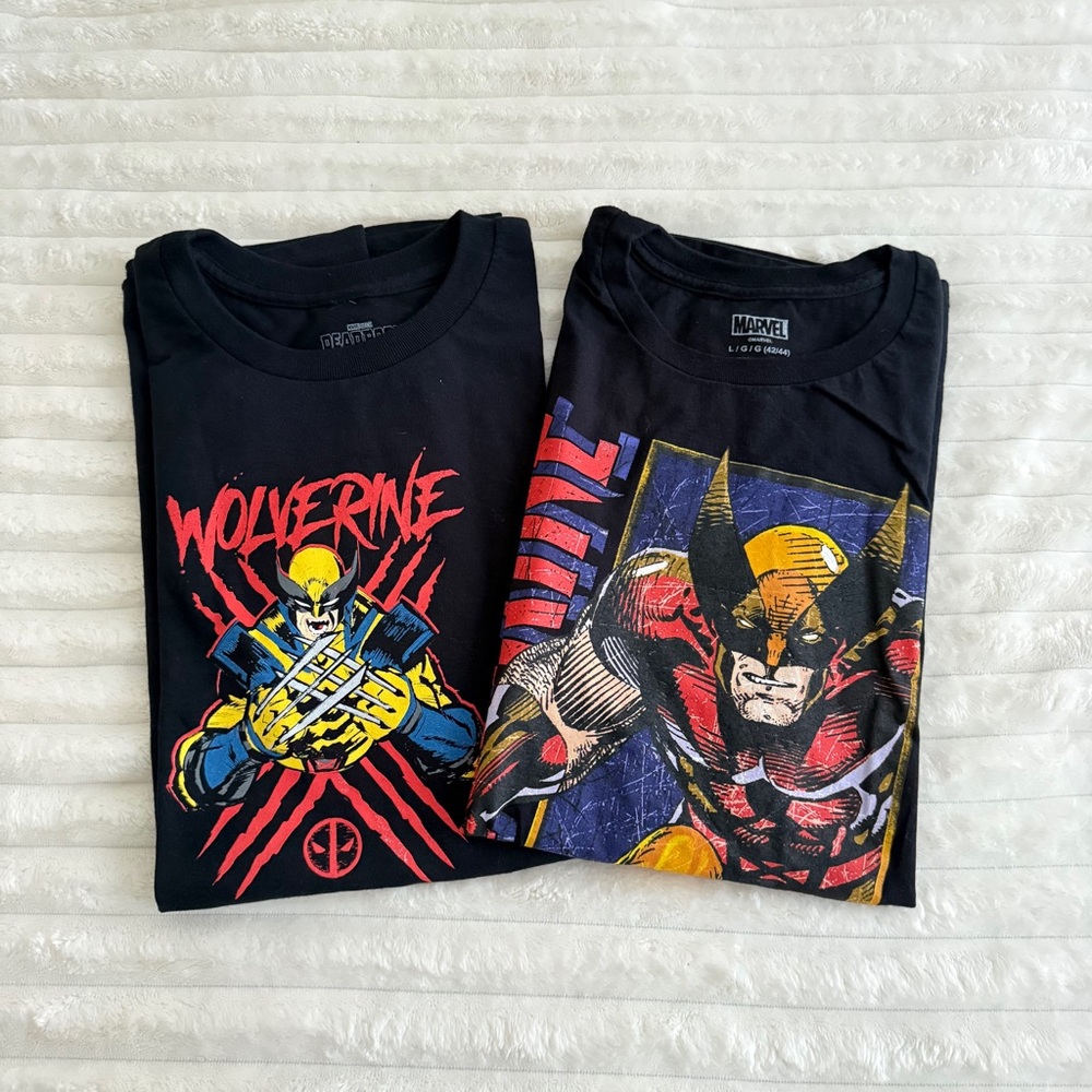 Marvel Wolverine Graphic T-Shirts Bundle